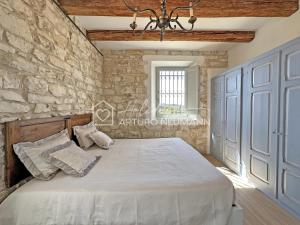 Katil atau katil-katil dalam bilik di 201 - Villa Fernanda - Trilocale immerso nel verde in centro a Numana