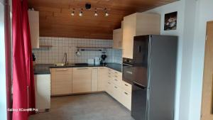 Kuchyň nebo kuchyňský kout v ubytování Hildes Nest