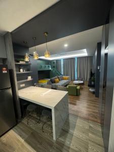 Гостиная зона в Da Viva Homestay (Jazz Suites @ Kuching)