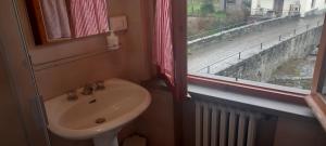 Kúpeľňa v ubytovaní Albergo del Ponte