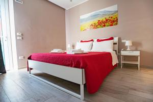 Letto o letti in una camera di B&B WelcHome
