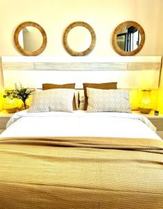 Krevet ili kreveti u jedinici u objektu Teatinos Premium nuevo con piscina