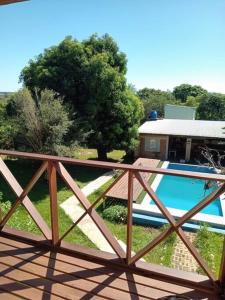 Bazén v ubytování Rincón del sol casa con piscina nebo v jeho okolí