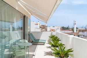 Balkón nebo terasa v ubytování Teide Rooms