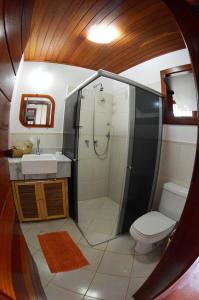 Koupelna v ubytování SURF E VIDA