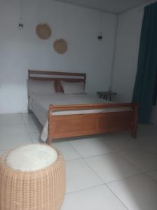 Postel nebo postele na pokoji v ubytování Residence le bijou mourouk rodrigues