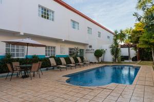 Bazén v ubytování Hotel Ocean View nebo v jeho okolí