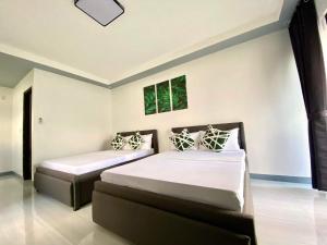 Voodi või voodid majutusasutuse Steffen Resort toas