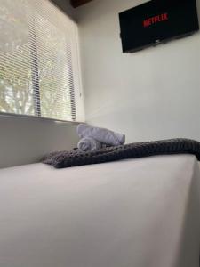 Ein Bett oder Betten in einem Zimmer der Unterkunft Hotel Portobello La Ceja