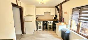 Η κουζίνα ή μικρή κουζίνα στο La casa de Mao, proche d'Europa-park, Rulantica +22 φωτογραφίες