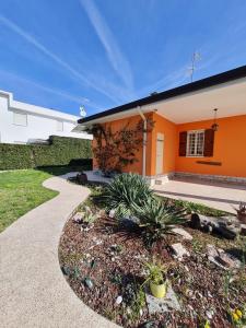 Vonkajšia záhrada v ubytovaní Villa Elisea