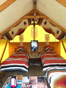 Krevet ili kreveti u jedinici u objektu Camp inn Kiyosato GRANDEUR - Vacation STAY 42080v