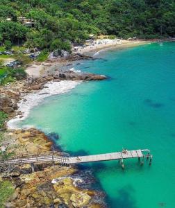 Chalé do Araçá - Praia do Estaleiro с высоты птичьего полета