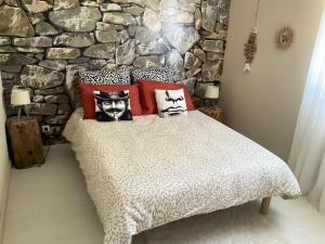 Posteľ alebo postele v izbe v ubytovaní Villa ensoleillée à Bretteville-sur-Ay avec piscine privée