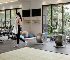 Fitness center at/o fitness facilities sa Park Apartments