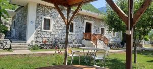Budova, kde se bed and breakfast nachází