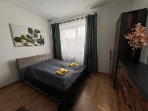 Postel nebo postele na pokoji v ubytování Apartman “Timravy”