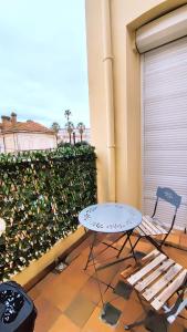 Balkon lub taras w obiekcie KOSY Spa, Les Princes