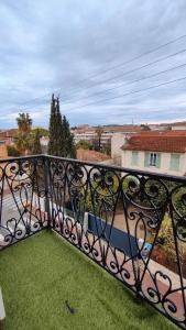 Balkon lub taras w obiekcie KOSY Spa, Les Princes