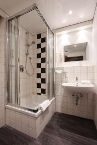 Koupelna v ubytování Arthotel ANA Flair