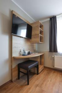 Kuchyň nebo kuchyňský kout v ubytování Arthotel ANA Flair