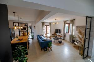 Posezení v ubytování House "Mediterrian spirit" with jacuzzi in Zadar