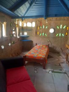 Χώρος καθιστικού στο EcoCasa