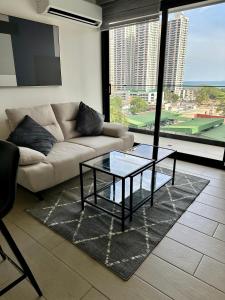 Et opholdsområde på Apartamento en Panama