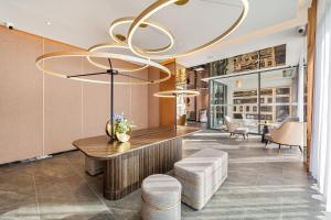 Istumisnurk majutusasutuses HomeInn Selection Harbin Central Street Sophia Church