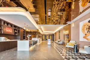 Istumisnurk majutusasutuses HomeInn Selection Harbin Central Street Sophia Church