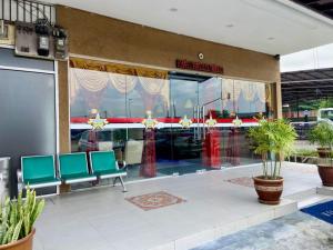 Χώρος καθιστικού στο Royals Star Hotel