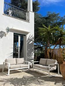 Posezení v ubytování Casa Bella Capri