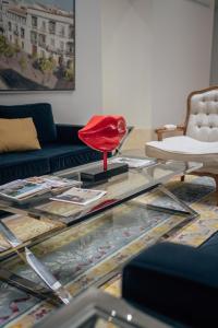 Posezení v ubytování Hotel Boutique Palacio Corredera