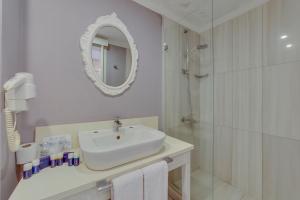 Koupelna v ubytování Ladonia Hotels Mio Bianco