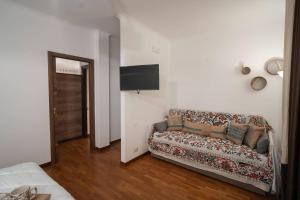 TV a/nebo společenská místnost v ubytování B&B CASA GAGLIARDI