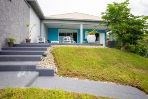 Zahrada ubytování Ch'ti Kaz Bleue - Maison avec vue mer + 6 fotografií