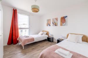 En eller flere senge i et værelse på Nouveau - Le crépuscule