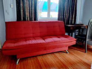 Posezení v ubytování Mango Tree Guestroom