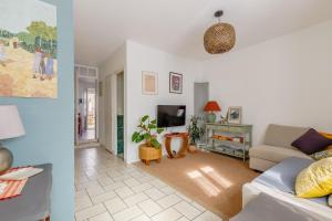 TV/trung tâm giải trí tại La Joséphine - Maison avec terrasse