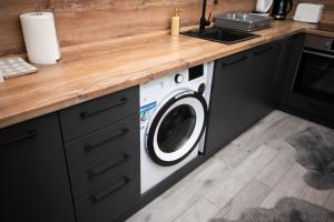 Η κουζίνα ή μικρή κουζίνα στο Apartment Primula