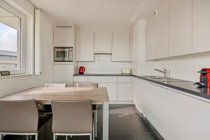 Η κουζίνα ή μικρή κουζίνα στο Karthuizer Penthouse