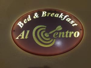 Certifikát, hodnocení, plakát nebo jiný dokument vystavený v ubytování B&B Al Centro
