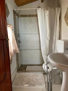 Ein Badezimmer in der Unterkunft Agriturismo Beata Solitudo