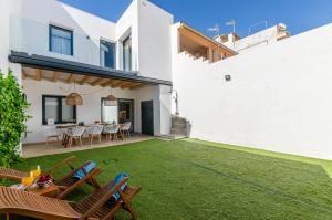 Bygningen som villaen ligger i