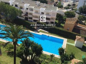 Swimmingpoolen hos eller tæt på Alo Sea View Apartment