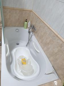 Koupelna v ubytování Apartment Božur