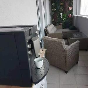 Posezení v ubytování Apartment Božur