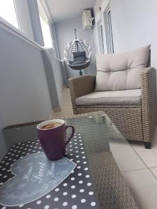 Posezení v ubytování Apartment Božur