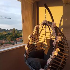 Balkón nebo terasa v ubytování Apartment Božur