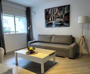 Posezení v ubytování Small Home Fuengirola
